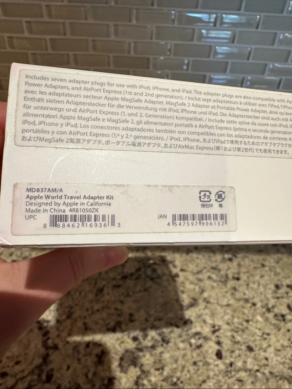 Apple World Travel Adapter Kit